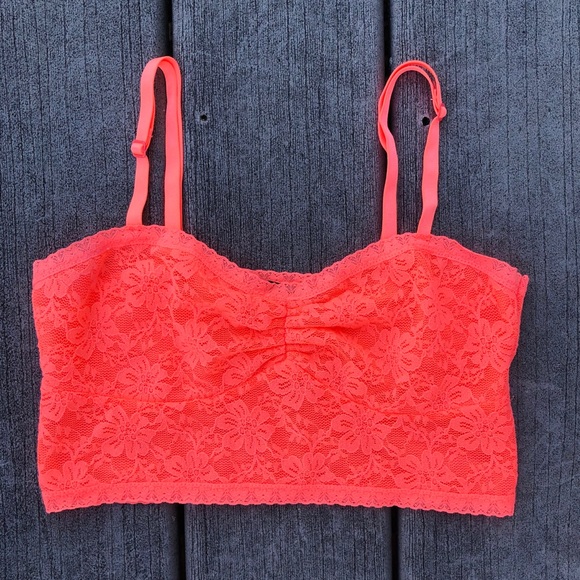 Neon Bralette/ Crop Top - Picture 1 of 6